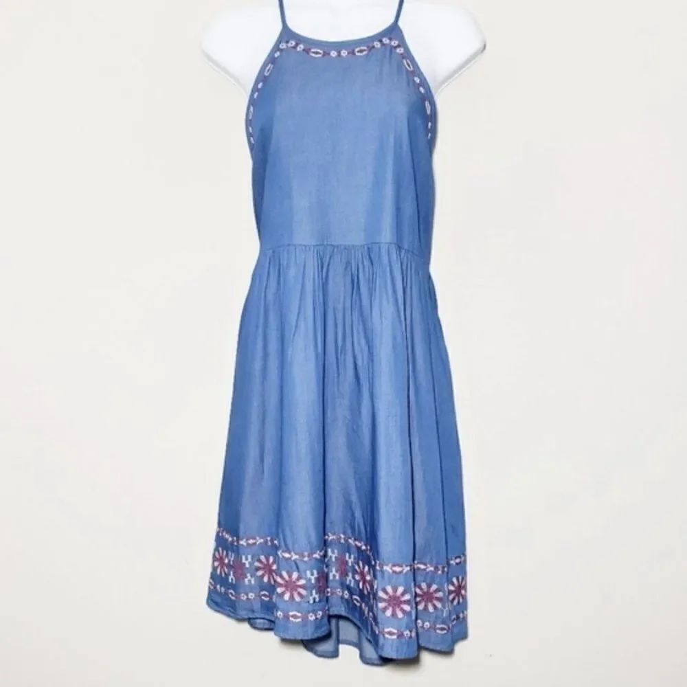 Altar'd State Blue Mini Dress - Picture 2 of 8